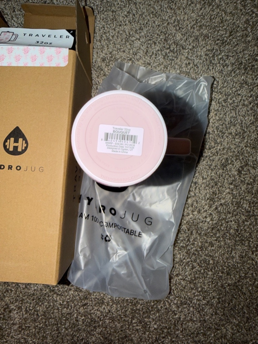 HydroJug Bouquet 32oz Traveler - Picture 6 of 6